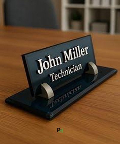Desk Name Signboard