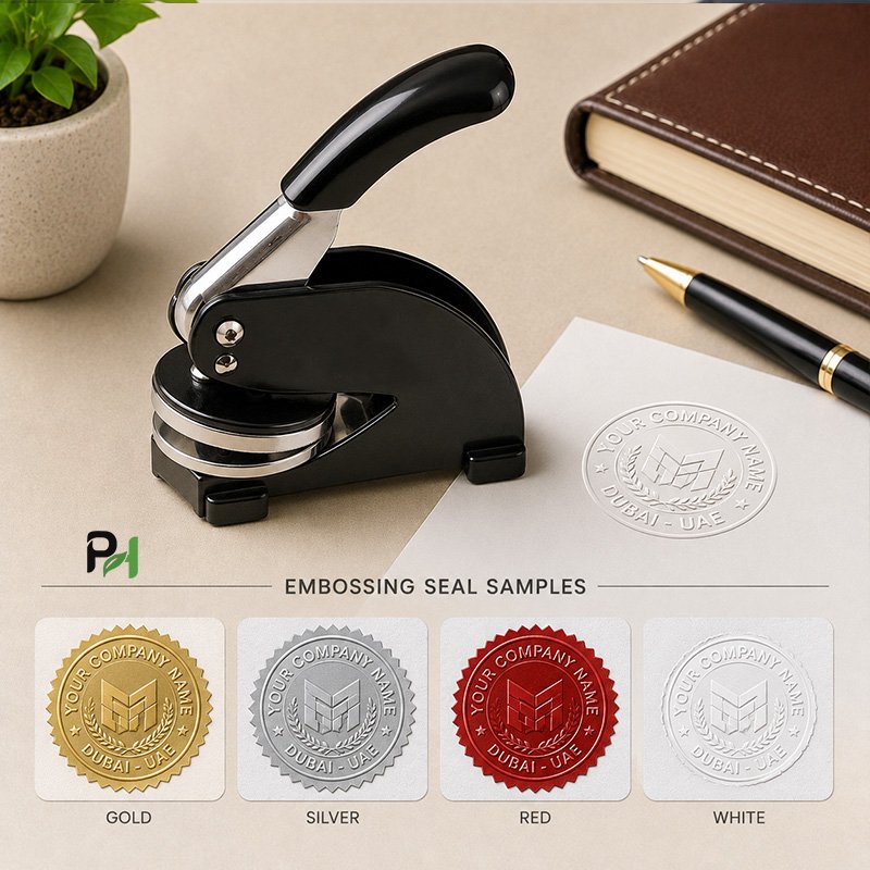 Embossing seal