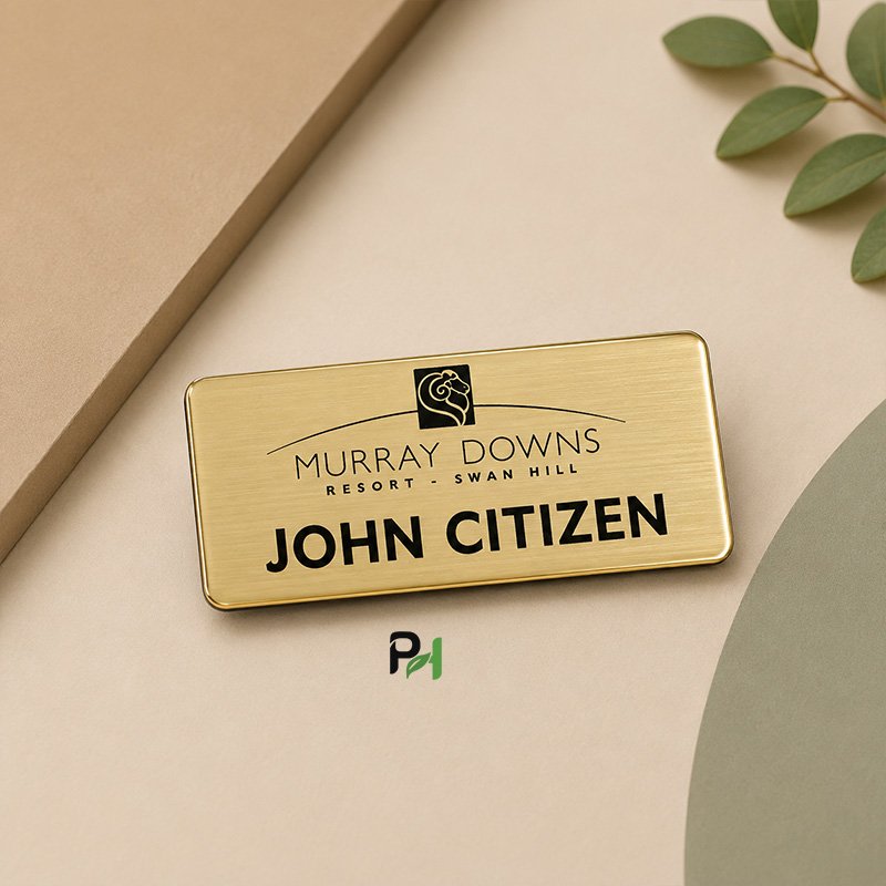 Engraved Name badge